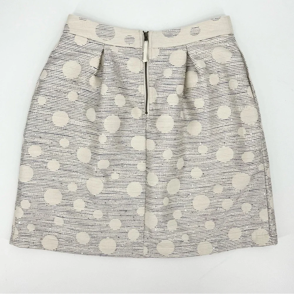 Maeve by Anthropologie Anya Dotted Sequined Jacquard Mini Skirt Size 4